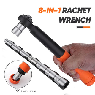 8-in-1 Rachet Wrench