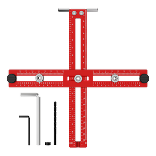 Sunnook Adjustable Cabinet Hardware Jig—for Precise Cabinet and Furniture Assembly