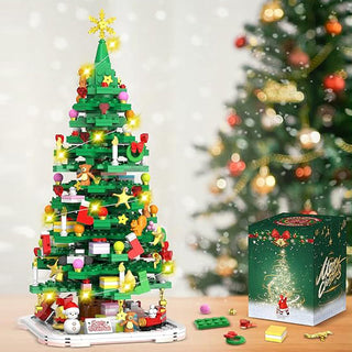 Sunnook 2024 Christmas Tree Building Toy Set