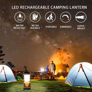 Sunnook LED High-Brightness Rechargeable Camping Lantern