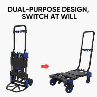 2-in-1 Hand Truck Dolly Foldable