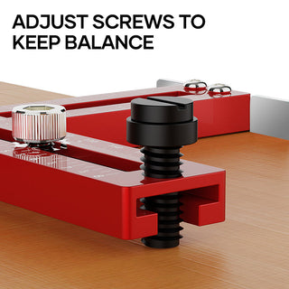 Sunnook Adjustable Cabinet Hardware Jig—for Precise Cabinet and Furniture Assembly