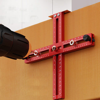 Sunnook Adjustable Cabinet Hardware Jig—for Precise Cabinet and Furniture Assembly