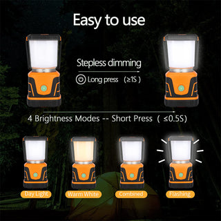 Sunnook LED High-Brightness Rechargeable Camping Lantern