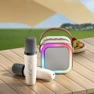 Sunnook Portable Bluetooth Mini Karaoke Microphone