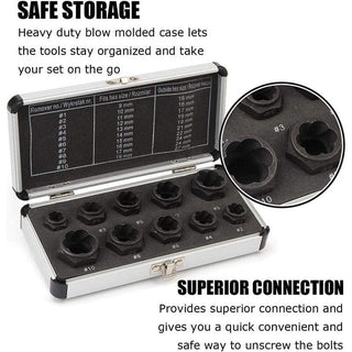 Bolt and Nut Remover Set