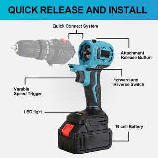 Cordless Power Tool Combo Kit