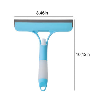 Window Squeegee with Spray