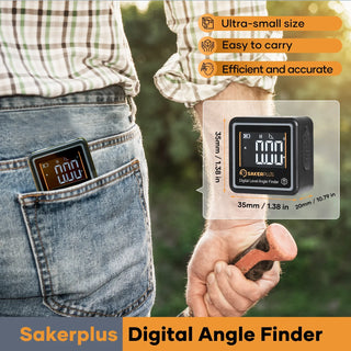 Portable Mini Digital Angle Finder Magnetic