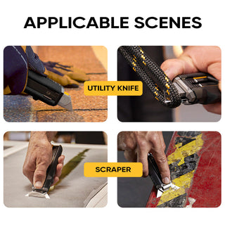 Sunnook 2 in 1 Scraper Utility Knife