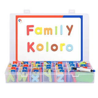 Colorful Magnetic Letters Kit 234 Pcs