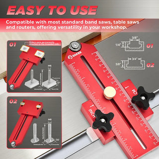 SAKER Thin Rip Jig Table Saw Jig Guide