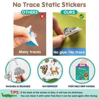 Reusable Sticker Books for Kids