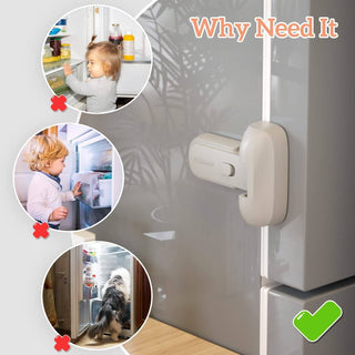 Refrigerator Door Lock (2PCS)