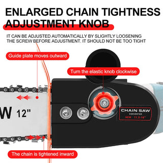 Chainsaw Angle Grinder Converter