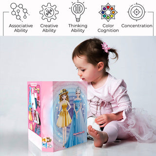 Magnetic Princess Dress Up Doll