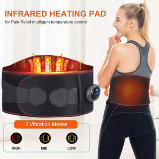 Sunnook Cordless Heating Back Massager