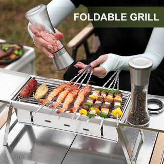 Foldaway Charcoal Grill