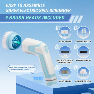 Electric Spin Scrubber