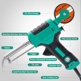 Adjustable Temperature Soldering Iron Kit