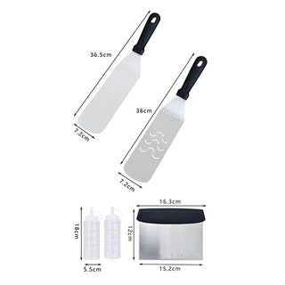 Adjustable Griddle Spatula Holder