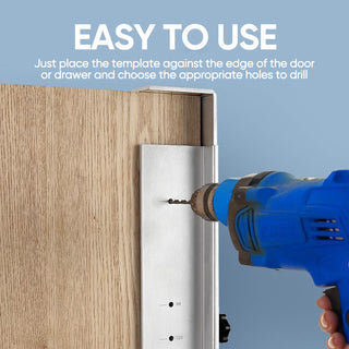 Adjustable Cabinet Hardware Jig Drilling Positioner