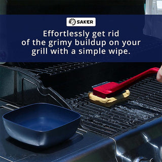 BBQ Cleaning Tool with Scraper