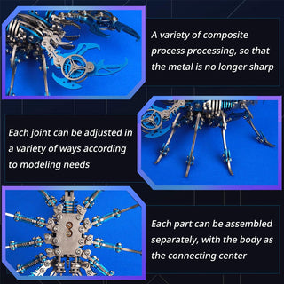 Scorpion 3D Metal Puzzles Kits for Adults Teens