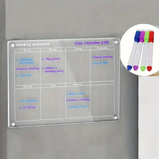 Sunnook Magnetic Schedule Planner