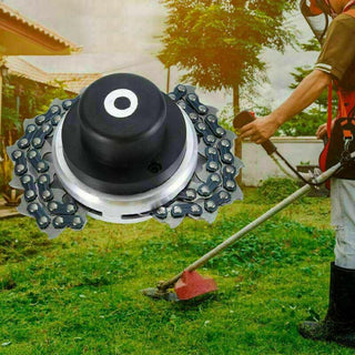 Garden Grass Stainless Steel Chain Trimmer Head