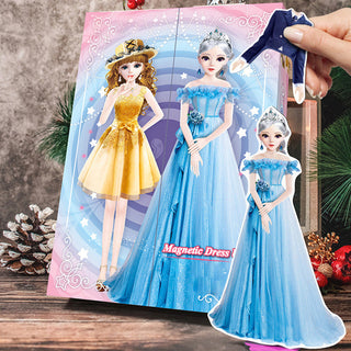 Magnetic Princess Dress Up Doll