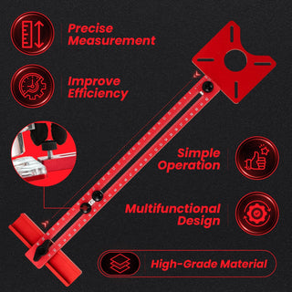 4 in 1 Router Milling Groove Bracket