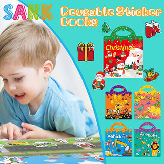 Reusable Sticker Books for Kids