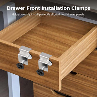 Drawer Front Installation Clamps