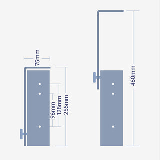 Adjustable Cabinet Hardware Jig Drilling Positioner