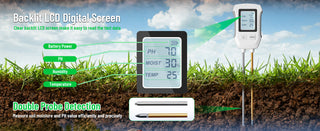 3 in 1 Digital Plant Soil Moisture Meter