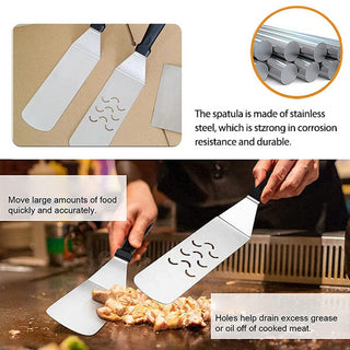 Adjustable Griddle Spatula Holder