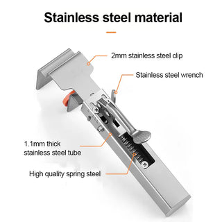 One-touch Fixed Removable Drawer Clamp