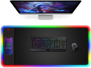 Sunnook Wireless Charging RGB Gaming Mouse Pad