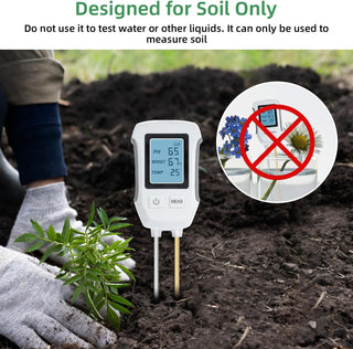 3 in 1 Digital Plant Soil Moisture Meter