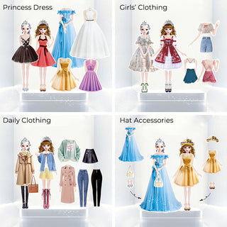 Magnetic Princess Dress Up Doll