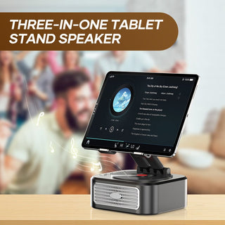 Rotating Tablet Stand Speaker