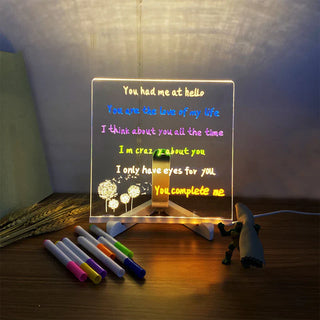 Sunnook LED Note Board with Colors