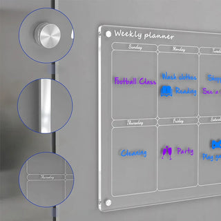 Sunnook Magnetic Schedule Planner