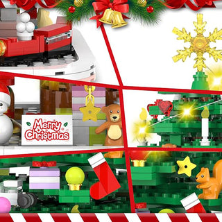 Sunnook 2024 Christmas Tree Building Toy Set