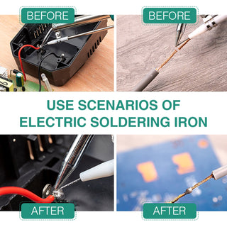 Adjustable Temperature Soldering Iron Kit