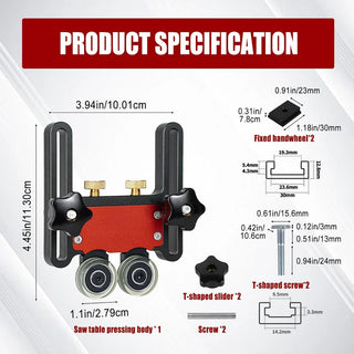 Table Saw Feeder Guider