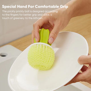 Cactus Dish Scrub Brush