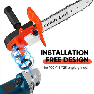 Chainsaw Angle Grinder Converter