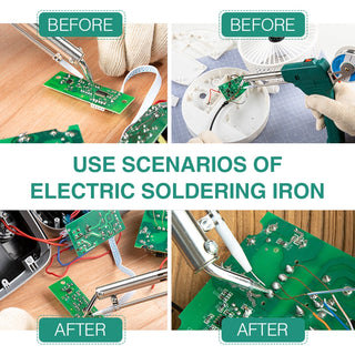 Adjustable Temperature Soldering Iron Kit